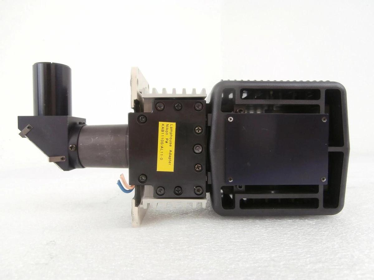 Used Nikon LHS-H100P-1 100w Halogen Lamp House MGE15203/AL11-0 with Lens NSR Working