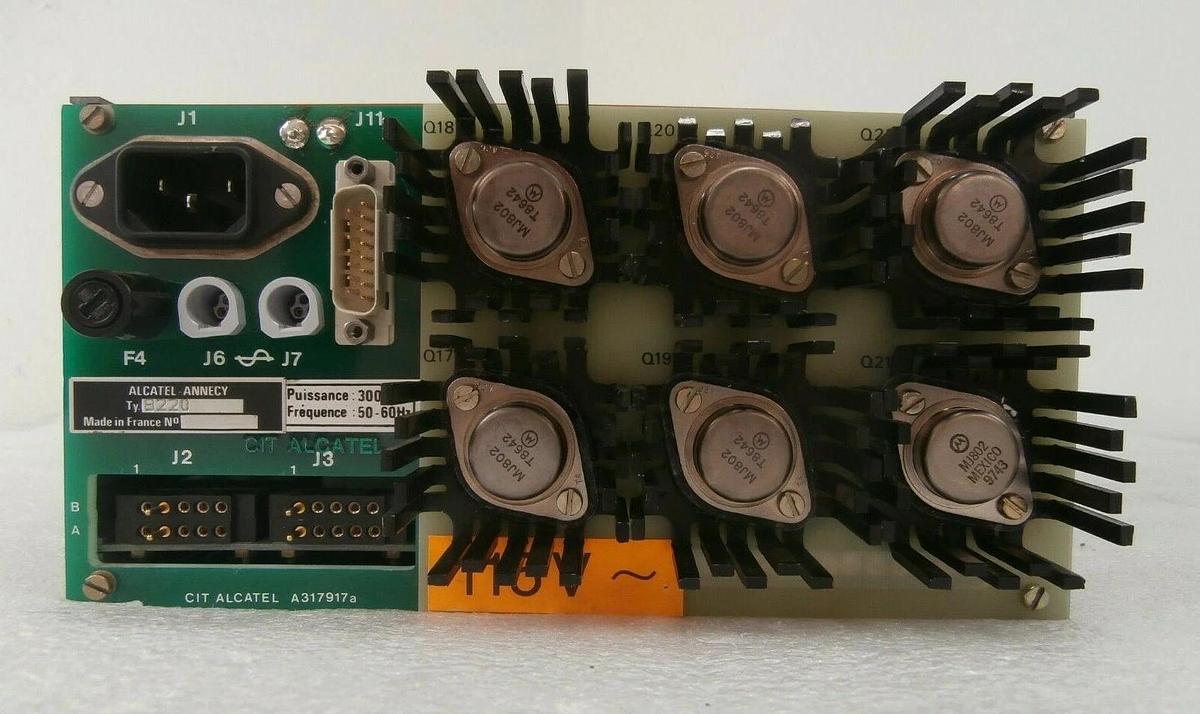 Refurbished Alcatel 8220 Turbomolecular Pump Controller CFF 450 TURBO 7A9 Refurbished