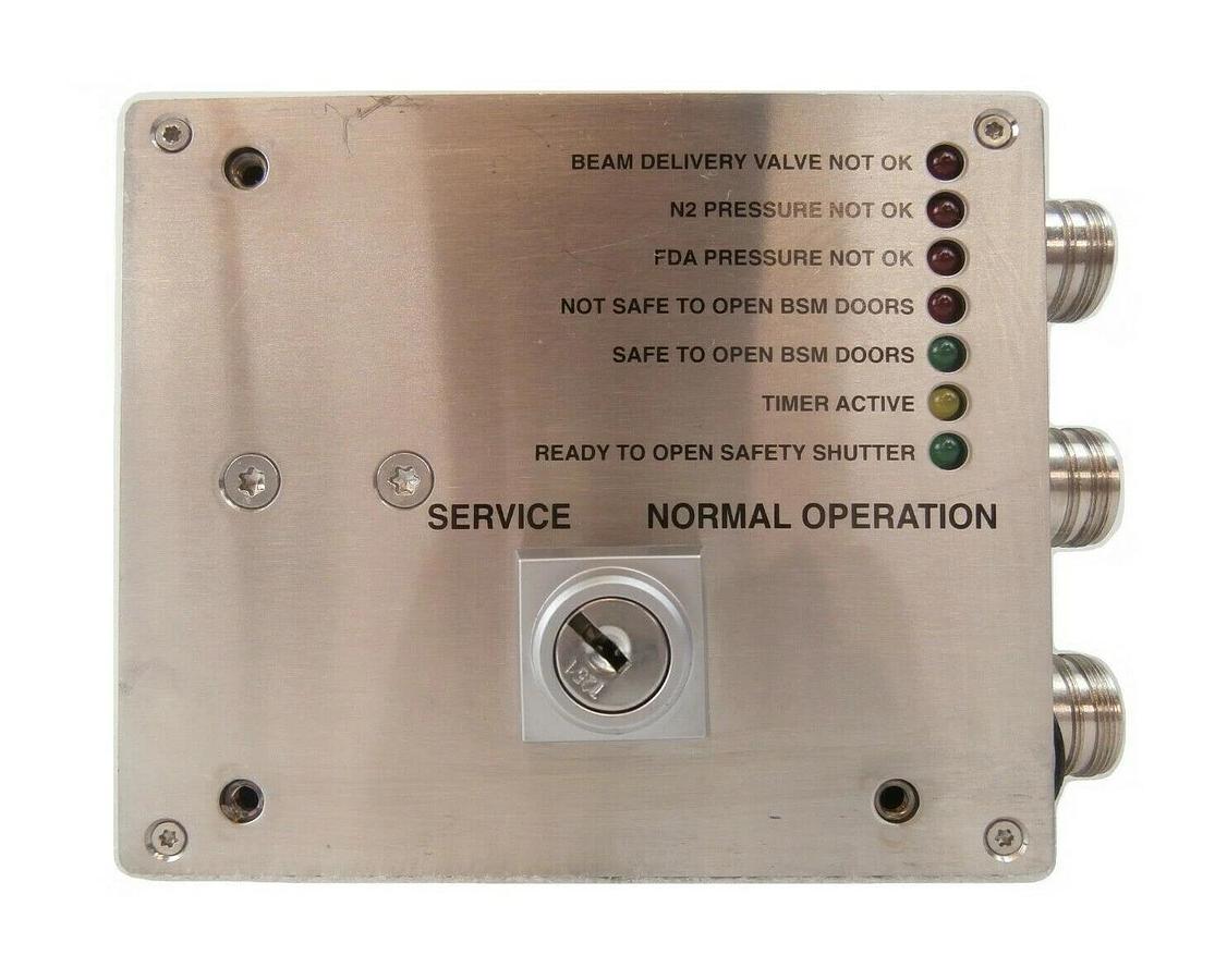 Used ASML 4022 472 2763 BSM Lockout Box Assembly No Key Working Surplus