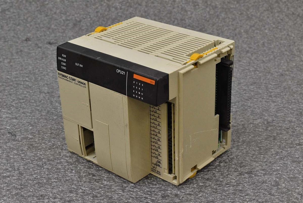 Used Omron CQM1-CPU21-E Programmable Controller CPU Unit