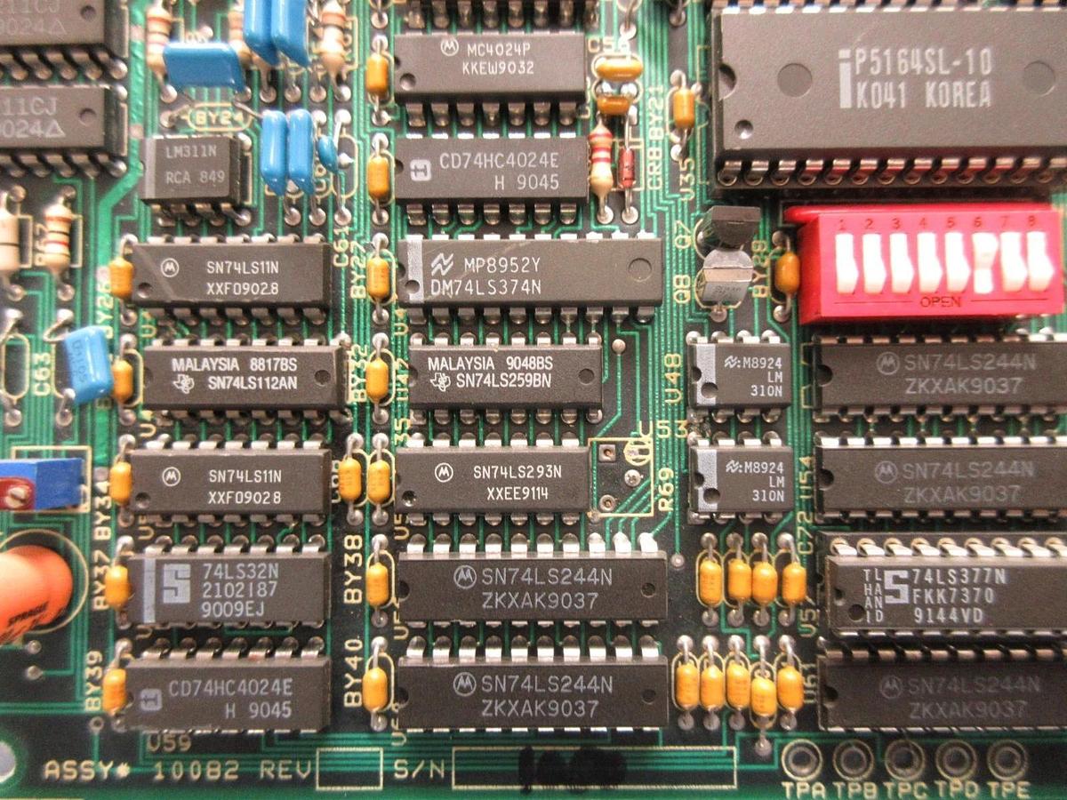Used Brooks Automation 10081 Processor Board PCB Rev. A Used Working