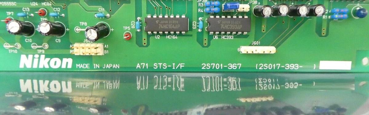 Used Nikon 2S701-367 Interface PCB STS-I/F 2S017-393 300mm NRM-3100 Working Surplus