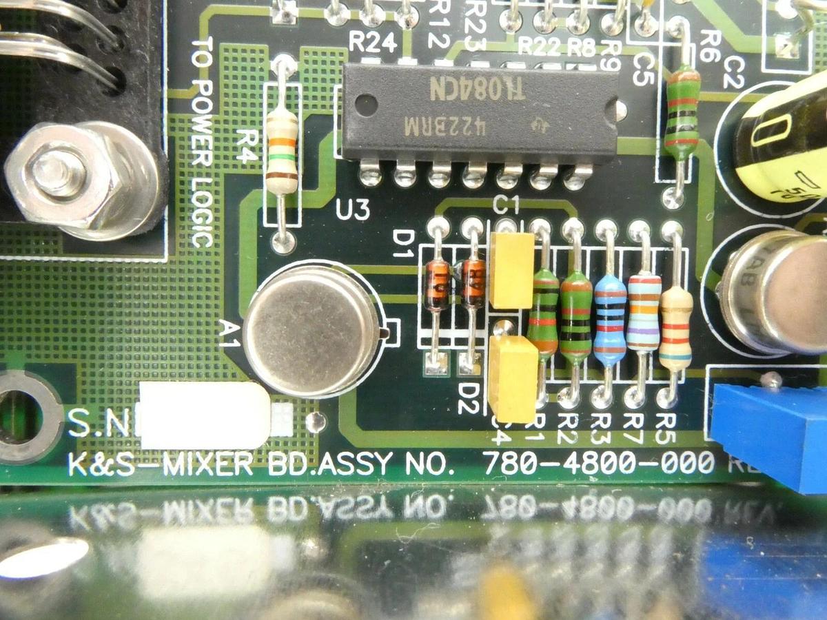 Used Kulicke & Soffa Industries 780-4800-000 Mixer Board PCB Assembly Working Surplus