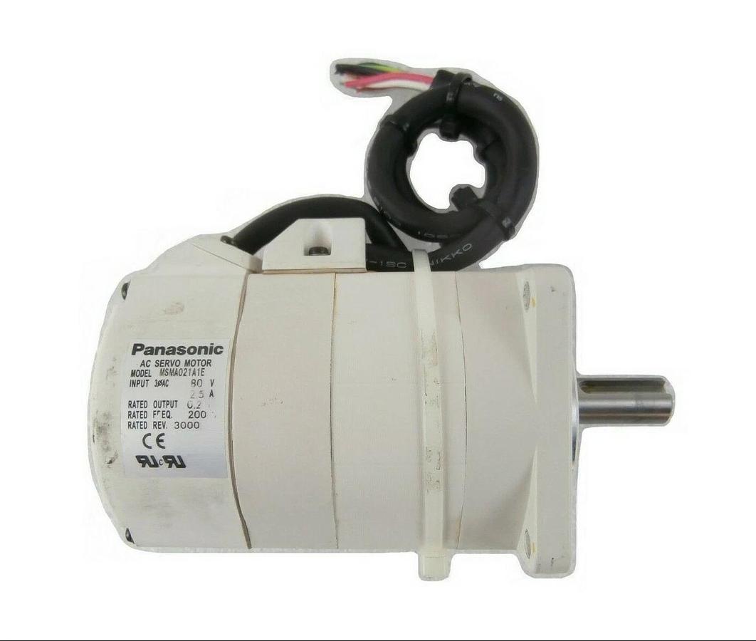 Used Panasonic MSMA021A1E AC Servo Motor MINAS A Series Working Surplus