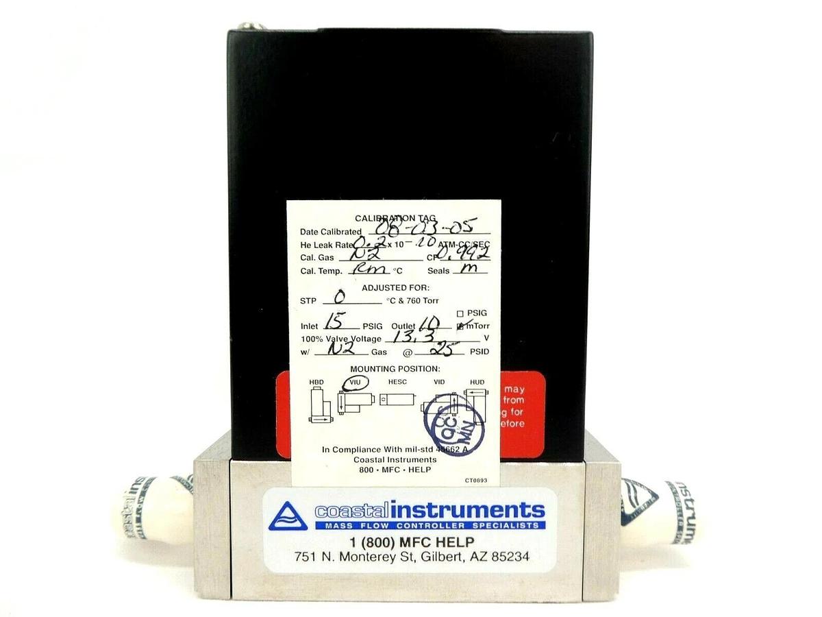 Refurbished Tylan FC-2900M Mass Flow Controller MFC 200 SCCM O2 2900 Series Refurbished