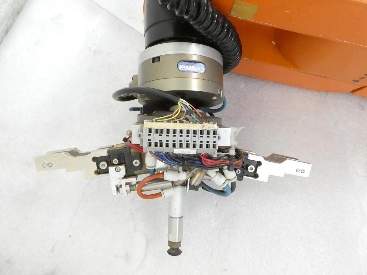 Used Kuka Roboter KR 3 6-Axis Industrial Robot Arm KCP2 Schunk OPS-80-PNP Untested