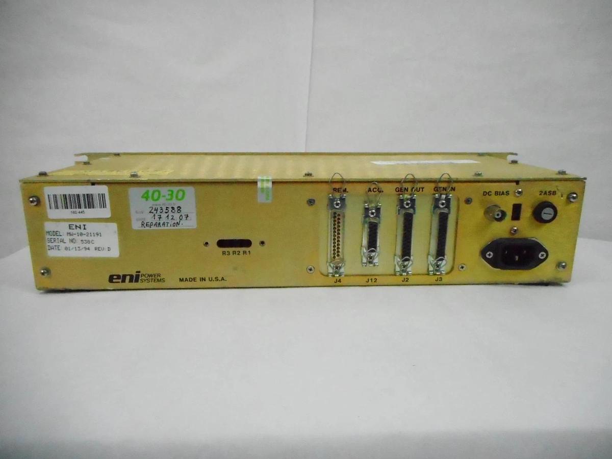 Used ENI Power Systems MW-10-21191 Matchwork Control Unit As-Is