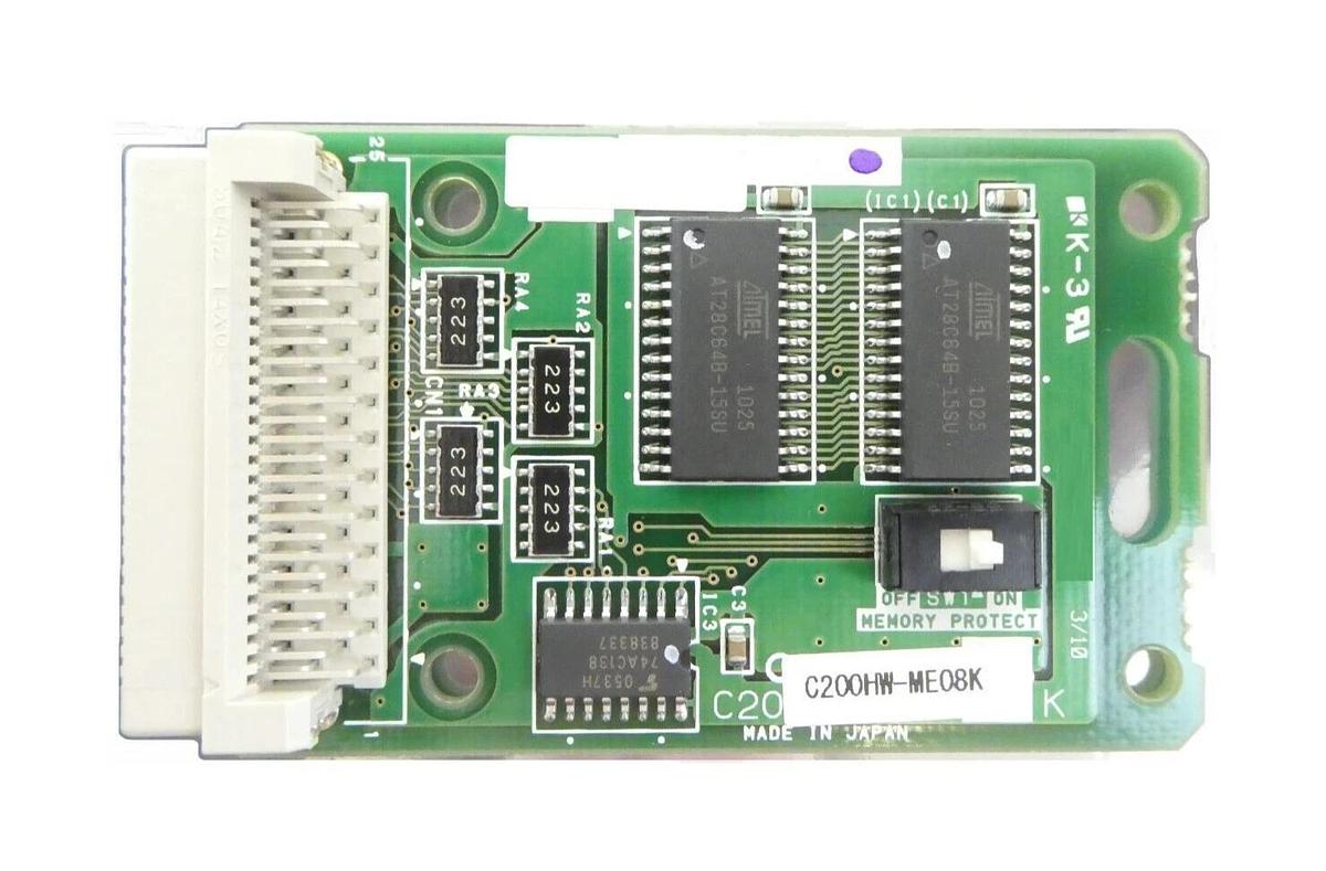 Omron C200HW-ME08K Specialty Memory Card 8K WORD EEPROM SMC INR-499-P262 New