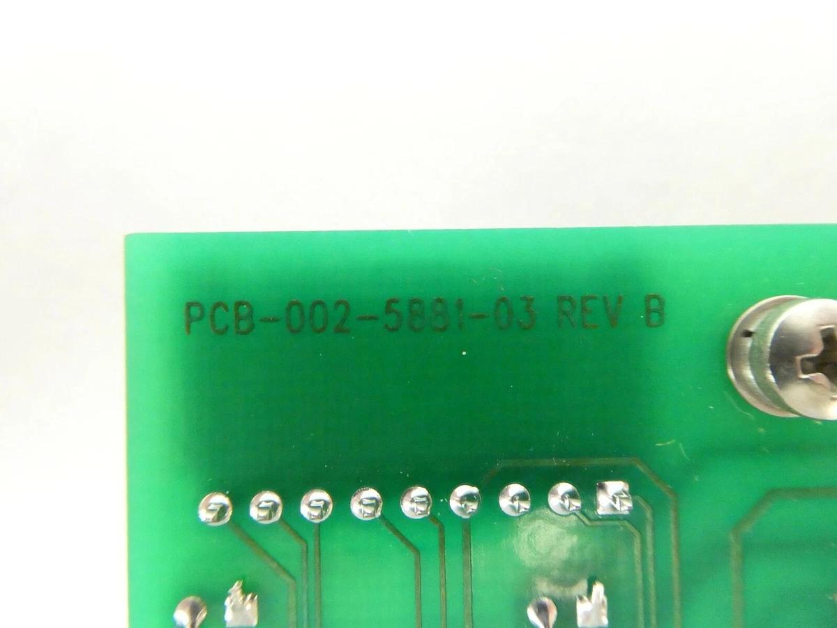 Used Brooks 002-5882-03 Interconnect Sensor PCB Rev. B Novellus 27-123555-00 Surplus