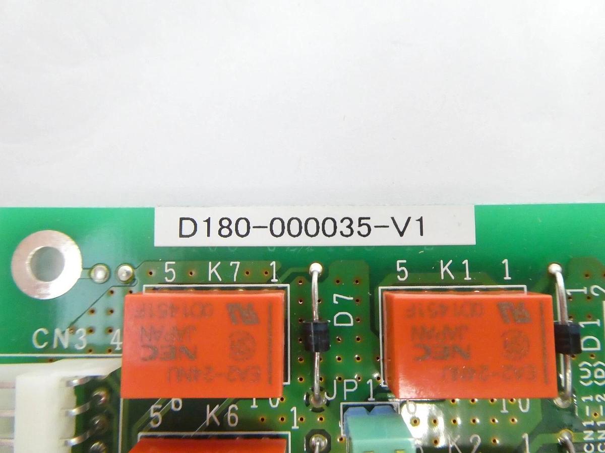 TEL Tokyo Electron D180-000035-V1 I/O PCB Assembly New Surplus