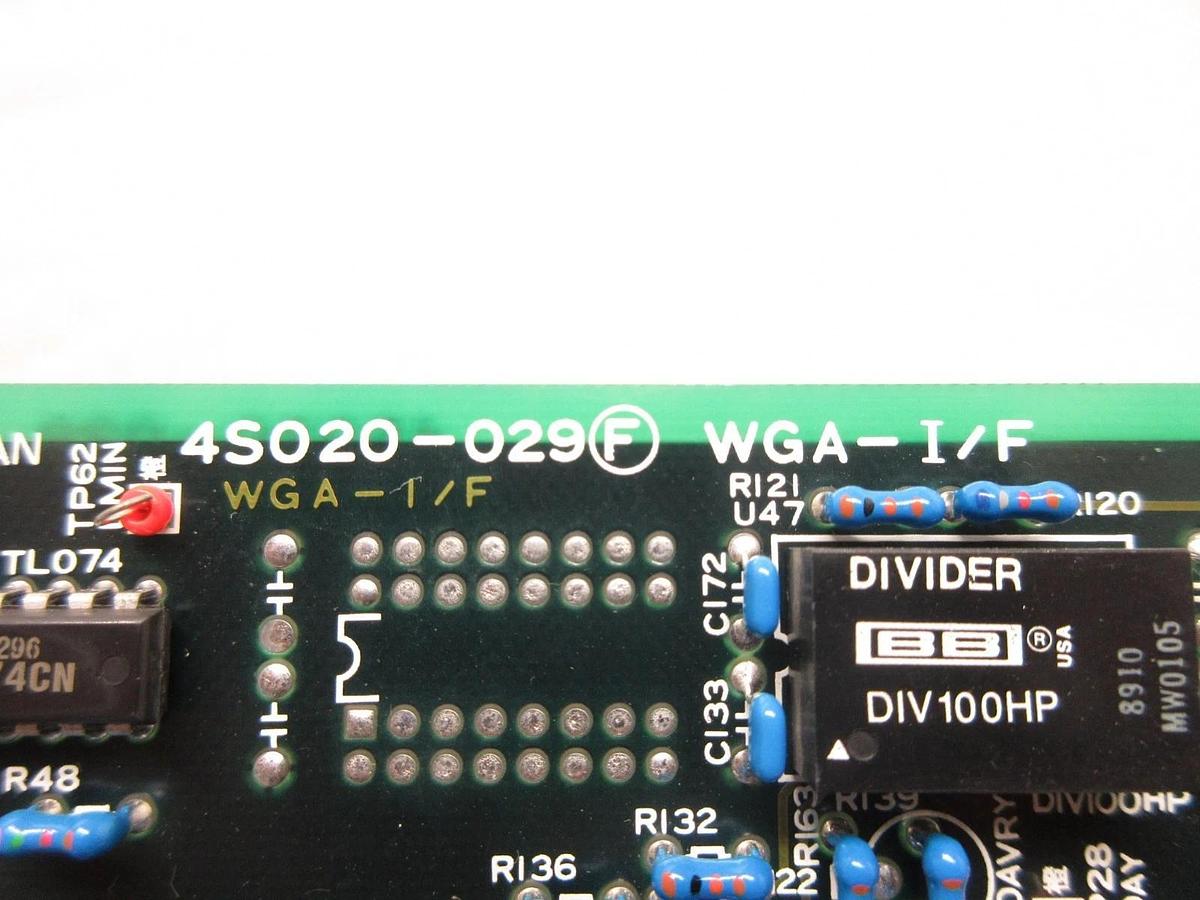 Used Nikon 4S020-029Ⓕ Processor PCB Card WGA-I/F 4S020-029F NSR System Used Working