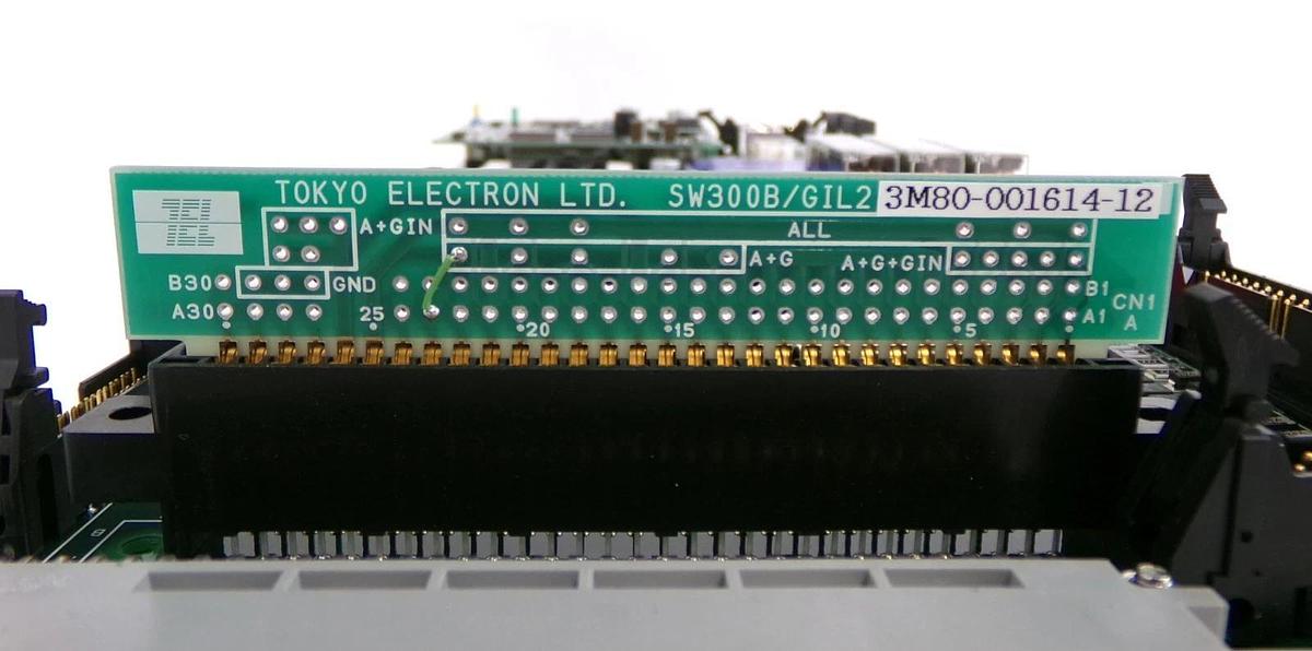 Used TEL Tokyo Electron 3M80-001585-13 Processor PCB SW300B/GAS4 SW300B/AI02 Working