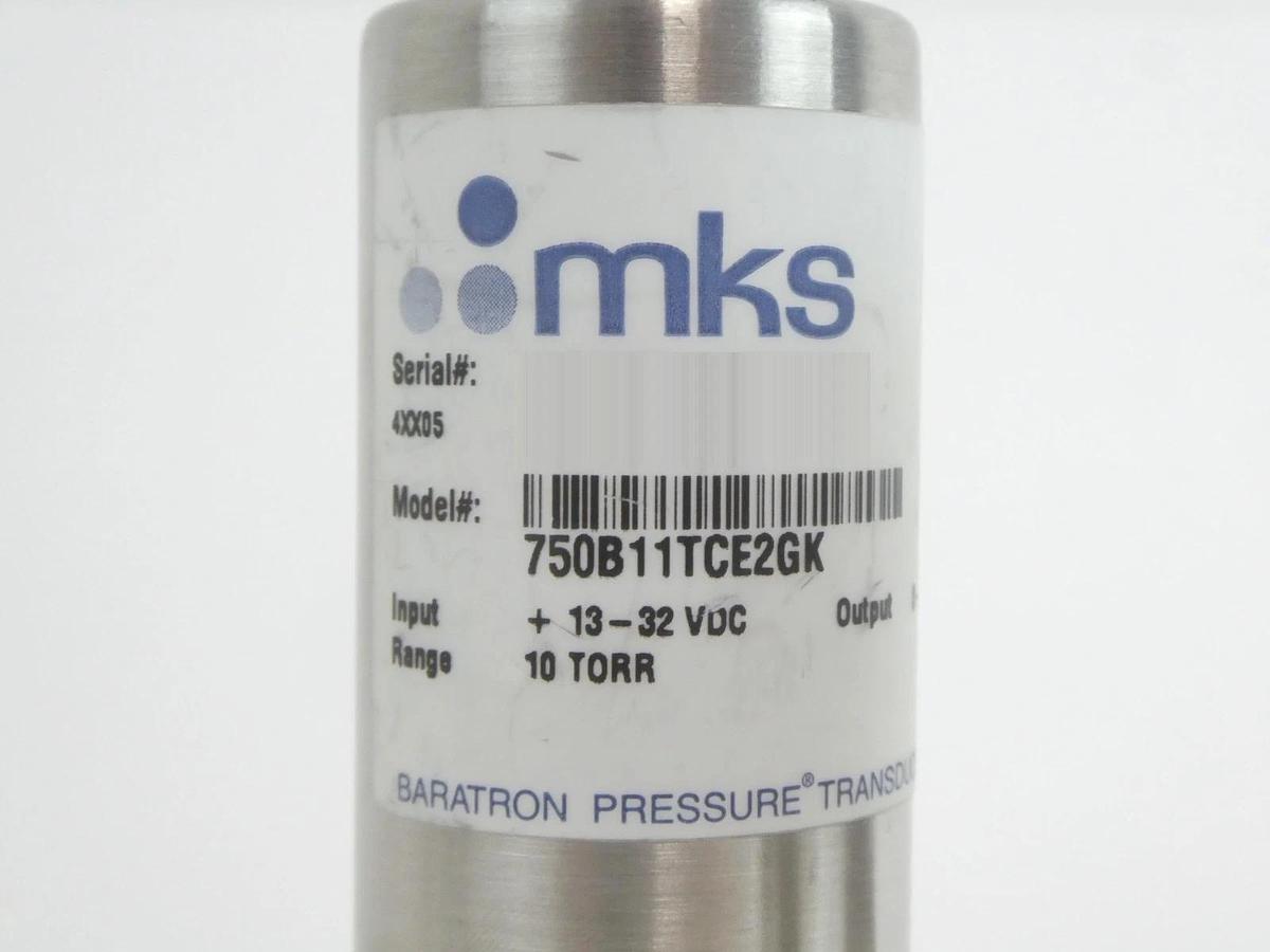 Used MKS Instruments 750B11TCE2GK Baratron Pressure Transducer Lot of 3 Working