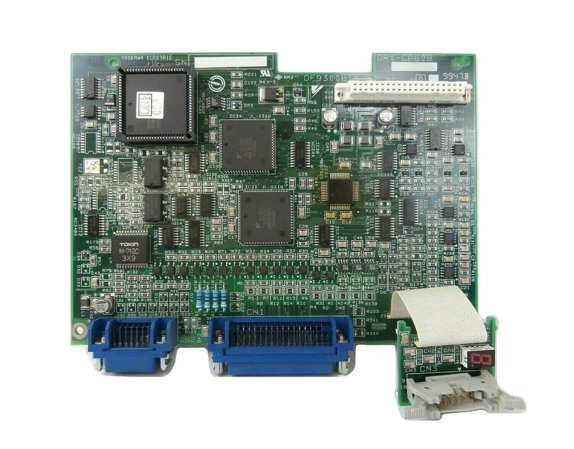 Used Yaskawa DR1-CAB08 Drive Processor PCB DF9300810-B0 SERVOPACK TEL Unity II Spare
