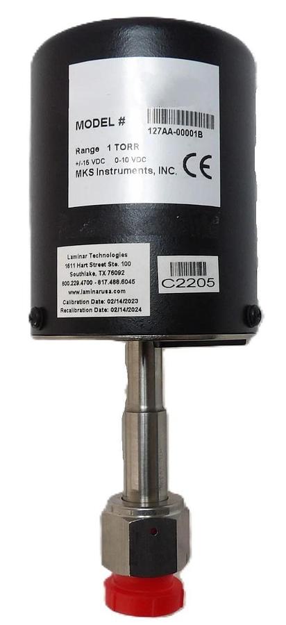 Used MKS Instruments 127AA-00001B Baratron Pressure Transducer Working Surplus