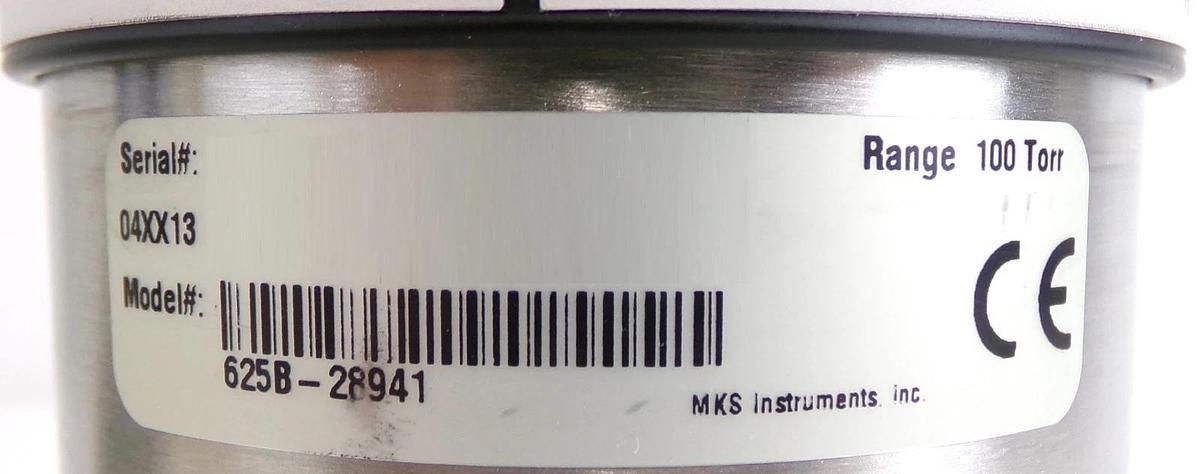 Used MKS Instruments 625B-28941 Baratron Capacitance Manometer Type 625B Spare