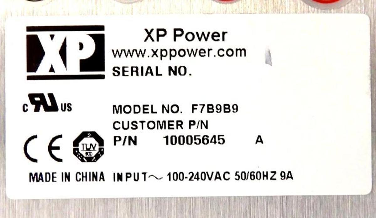Used XP Power F7B9B9 01111D Spectrometer Power Supply F7B9B9 Sciex MDS Working