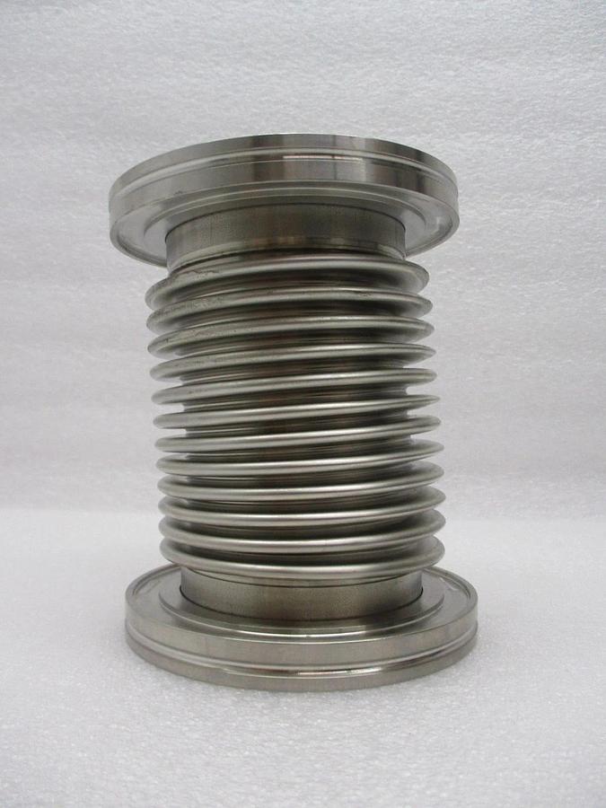 Used Edwards ISO80 High Vacuum Flexible Bellows Stainless iQDP Series Used Working