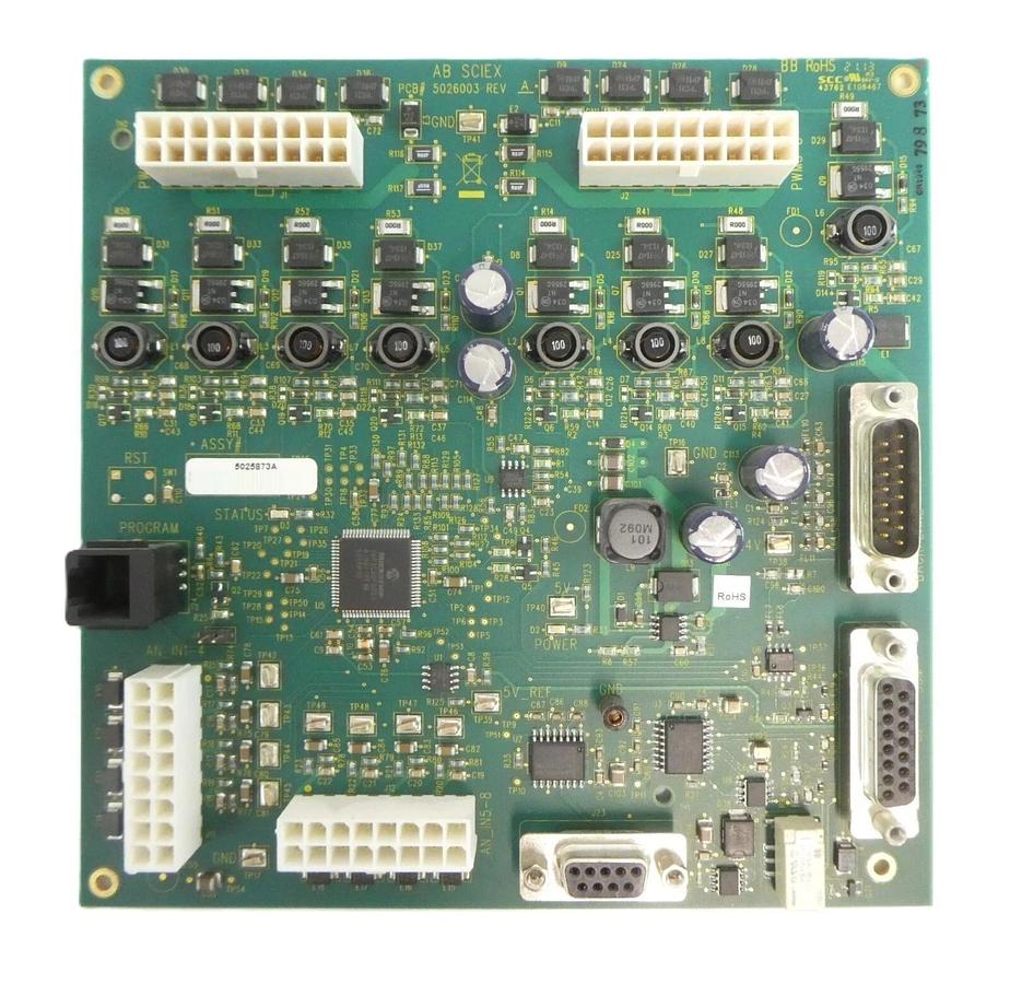 Used AB Sciex 5026003 Control Interface PCB API 4000 LC/MS/MS Working Surplus