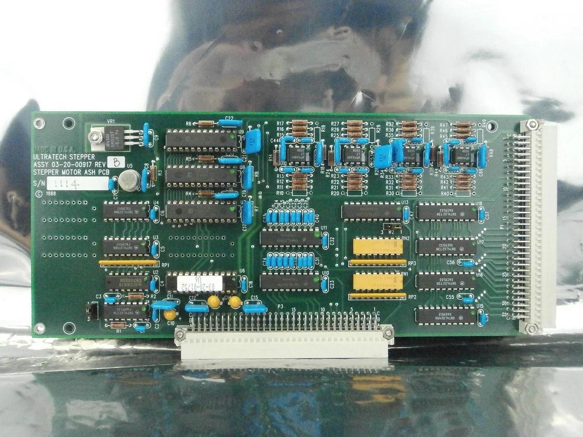 Used Ultratech Stepper 03-20-00917 Stepper Motor ASH Board PCB Titan Used Working