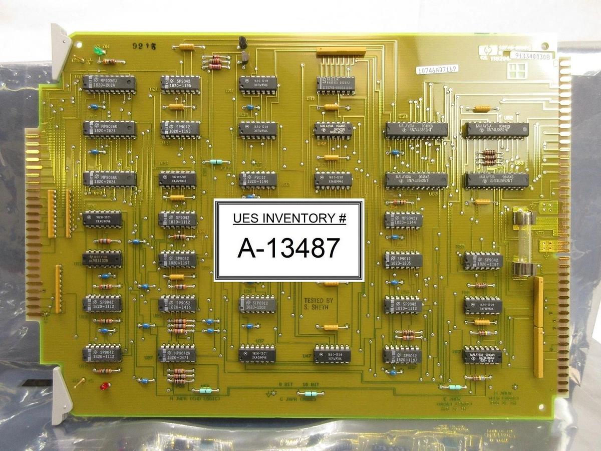 Used HP Hewlett-Packard 10746A07169 J2 Binary Interface PCB Card Nikon NSR Used