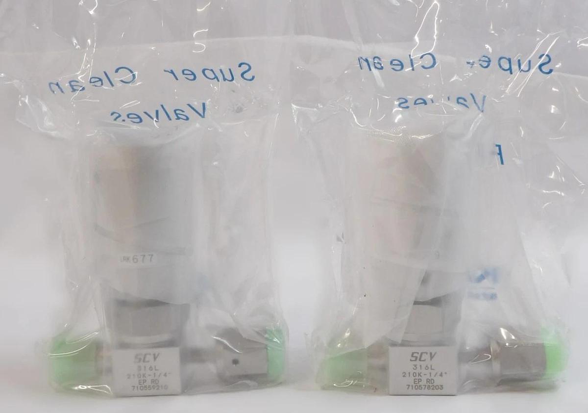 KITZ SCT RD4CSI-VFVC-2216-EP-316L Pneumatic Diaphragm Valve E32000777 Lot of 2