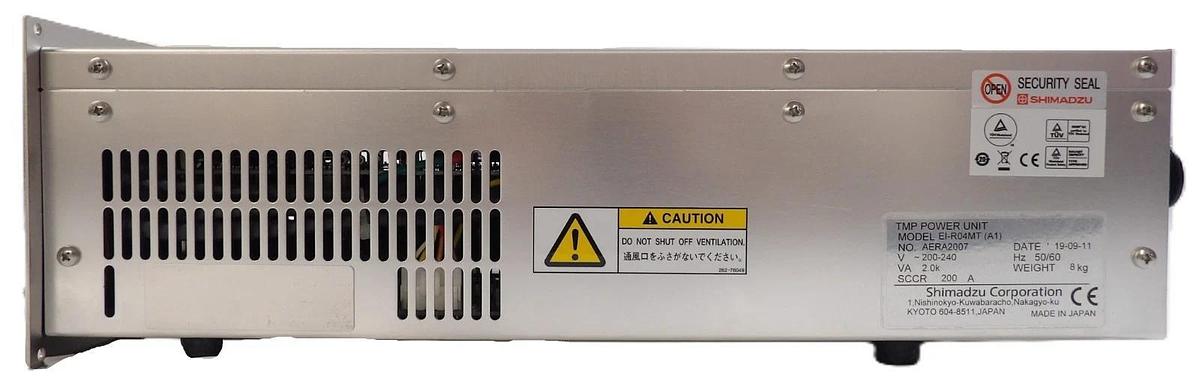 TMP Shimadzu EI-R04MT (A1) Turbomolecular Pump Controller EI-R04MT New Surplus