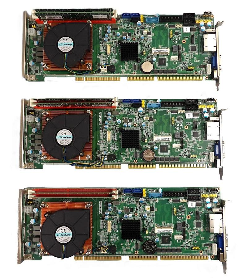 Used Advantech 19A6602801-01 SBC Single Board Computer PCA-6028 Reseller Lot of 3