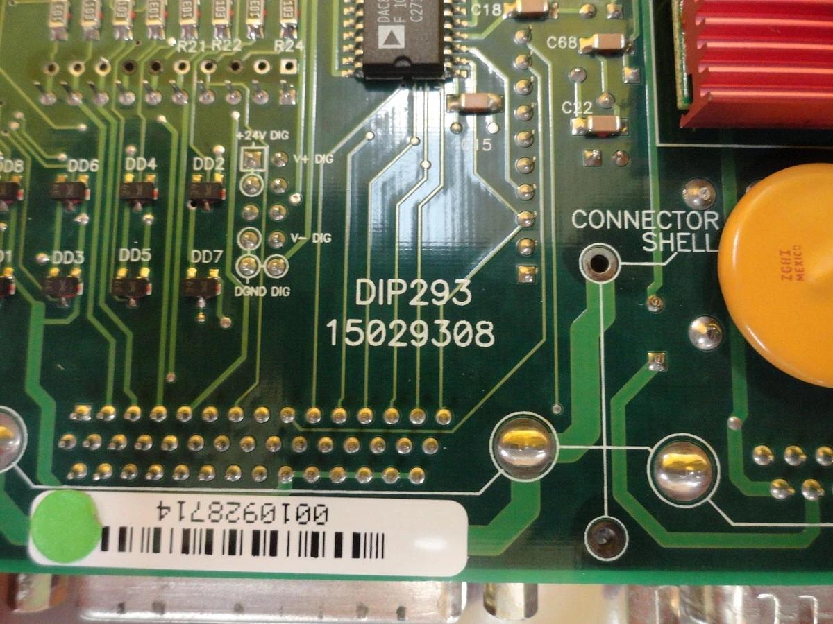 Used DIP 15029308 Interface Board PCB DIP293 AMAT 9090-00273 Working Surplus