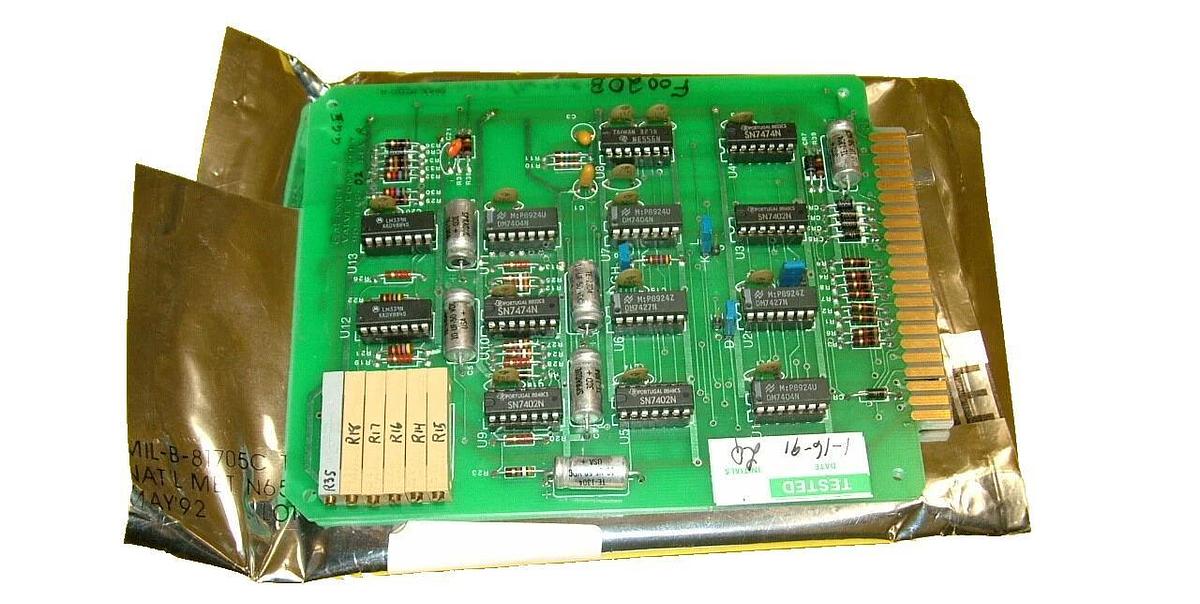 Used GaSonics 90-1002-02 Valve Control PCB Card Assembly Novellus Working Surplus