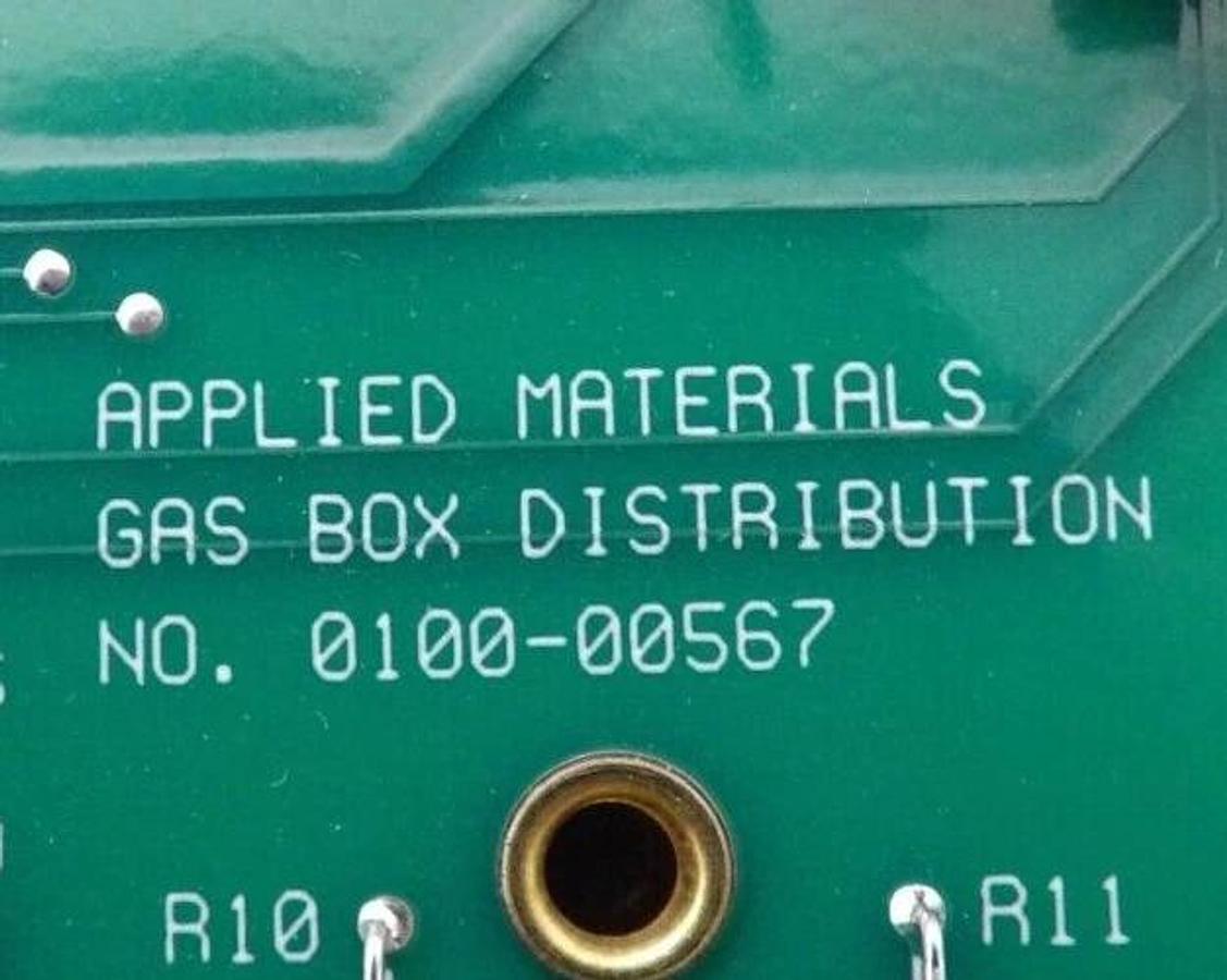 Used AMAT Applied Materials 0100-00567 Gas Box Distribution PCB Lot of 2 Working