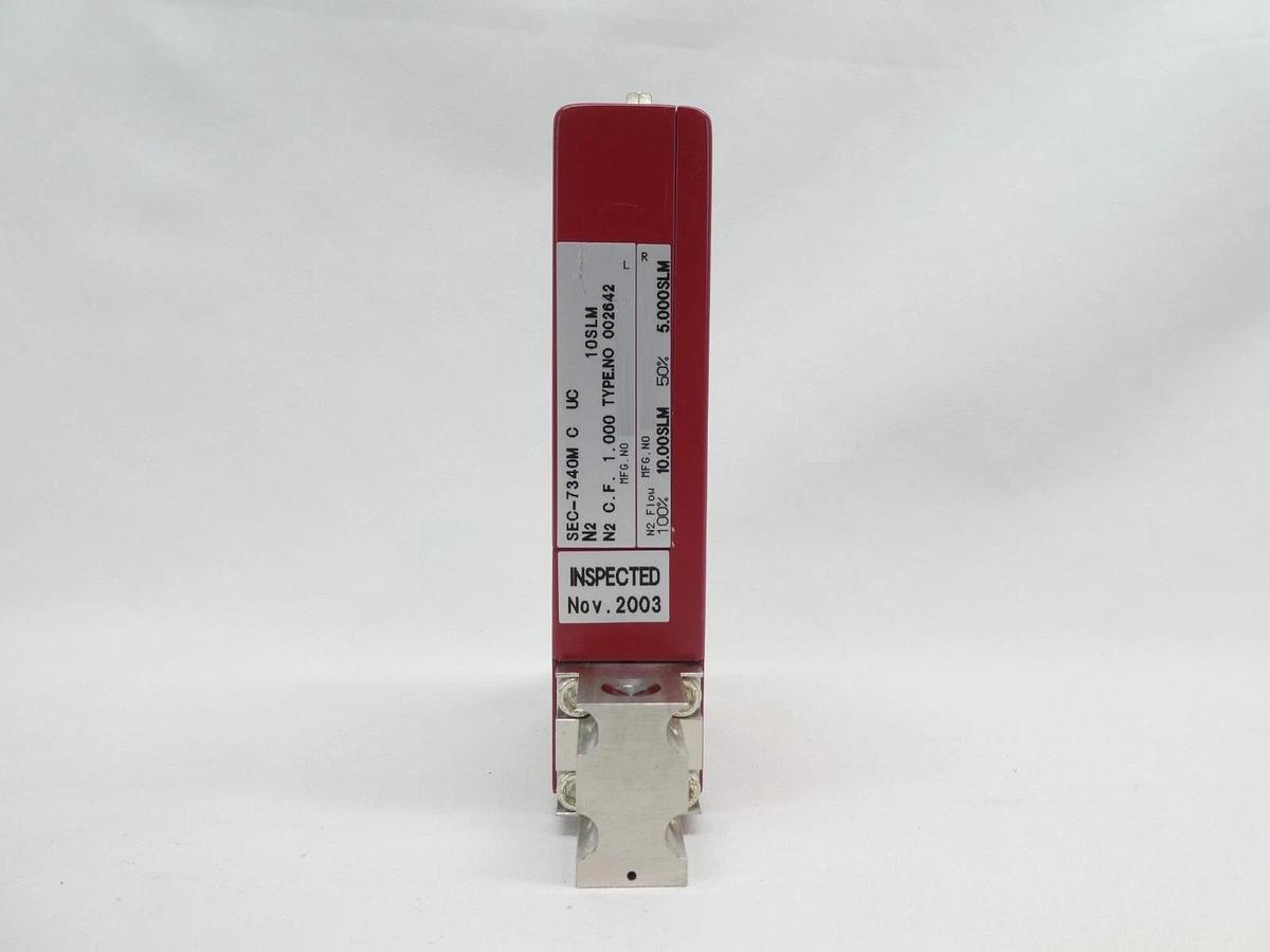 Used STEC SEC-7340M Mass Flow Controller MFC 10 SLM N2 Reseller Lot of 9 Working