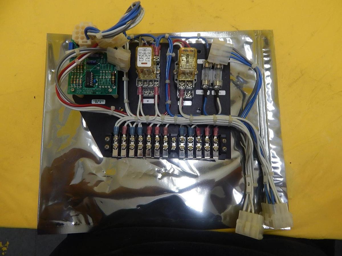 Used AG Associates 7100-0813-01 Door Reversal PCB Relay Assembly 4100s Used Working