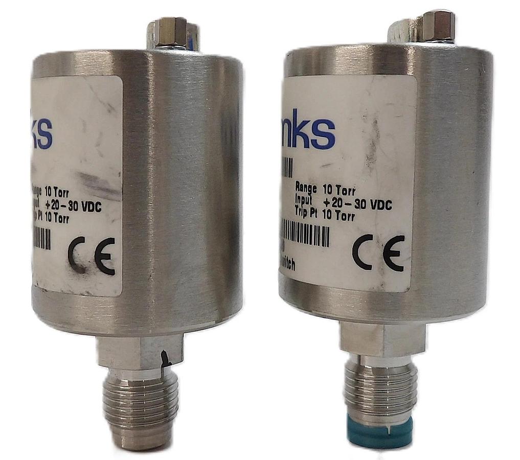 Used MKS Instruments 51B11TCA2BA010 Baratron Pressure Switch Lot of 2 Spare Surplus