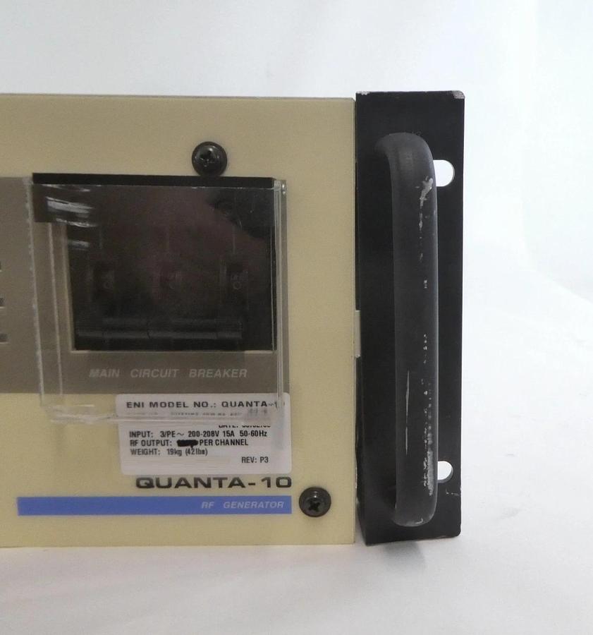 Refurbished QUANTA-10 ENI Power Systems QUANTA-10D-01 100W RF Generator Dual Channel Refurb