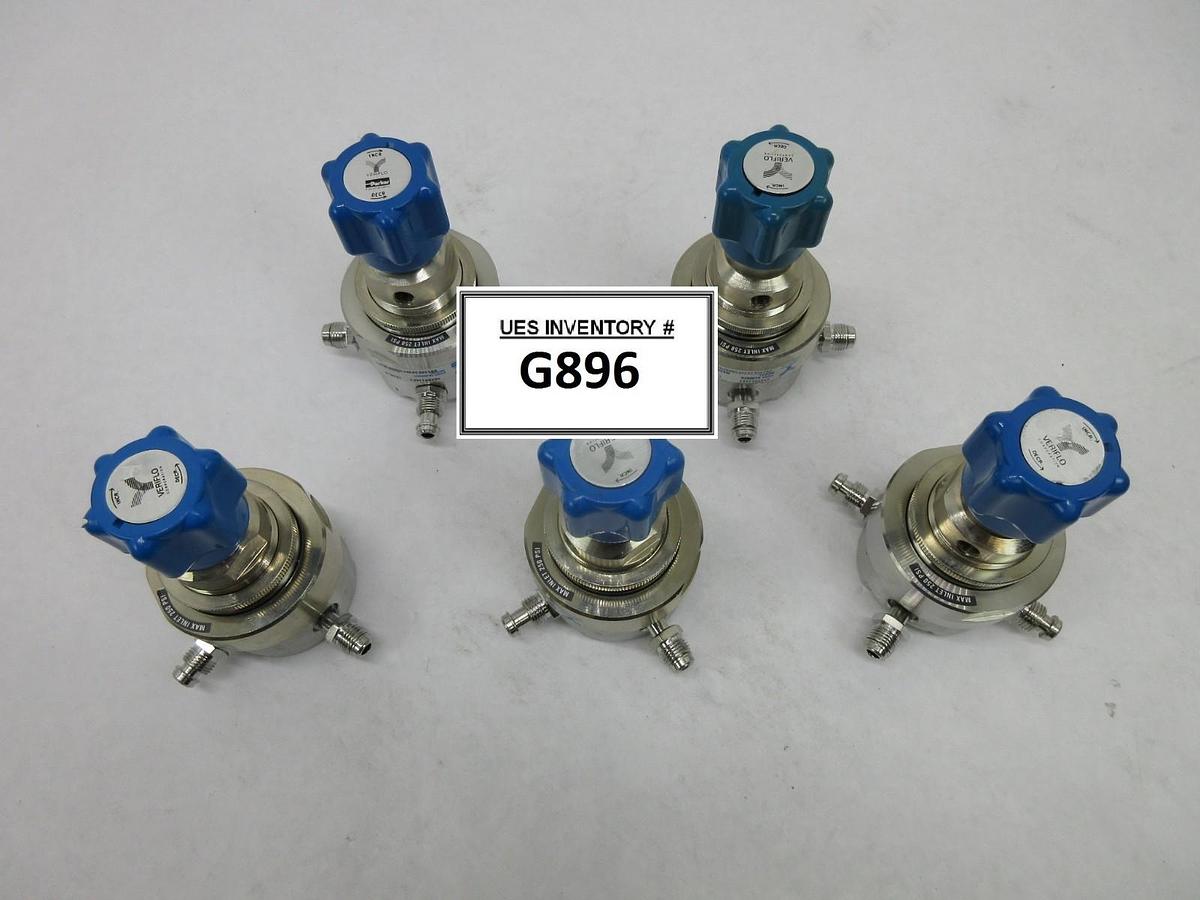 Used Parker 45400116 Regulator Valve SQ140E303PXFSMMMPM Veriflo Lot of 5 Used Working