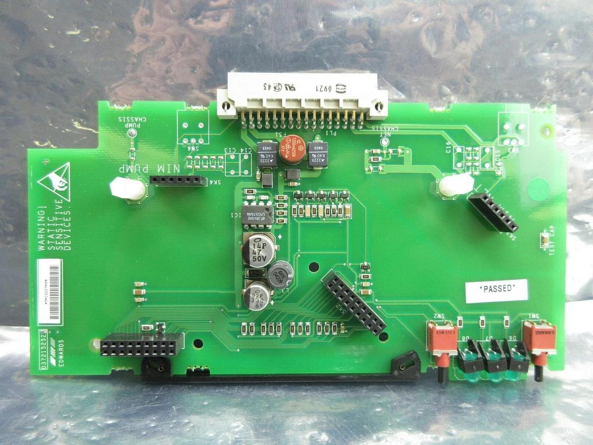 Used Edwards D37215252 Interface Board PCB Used Working