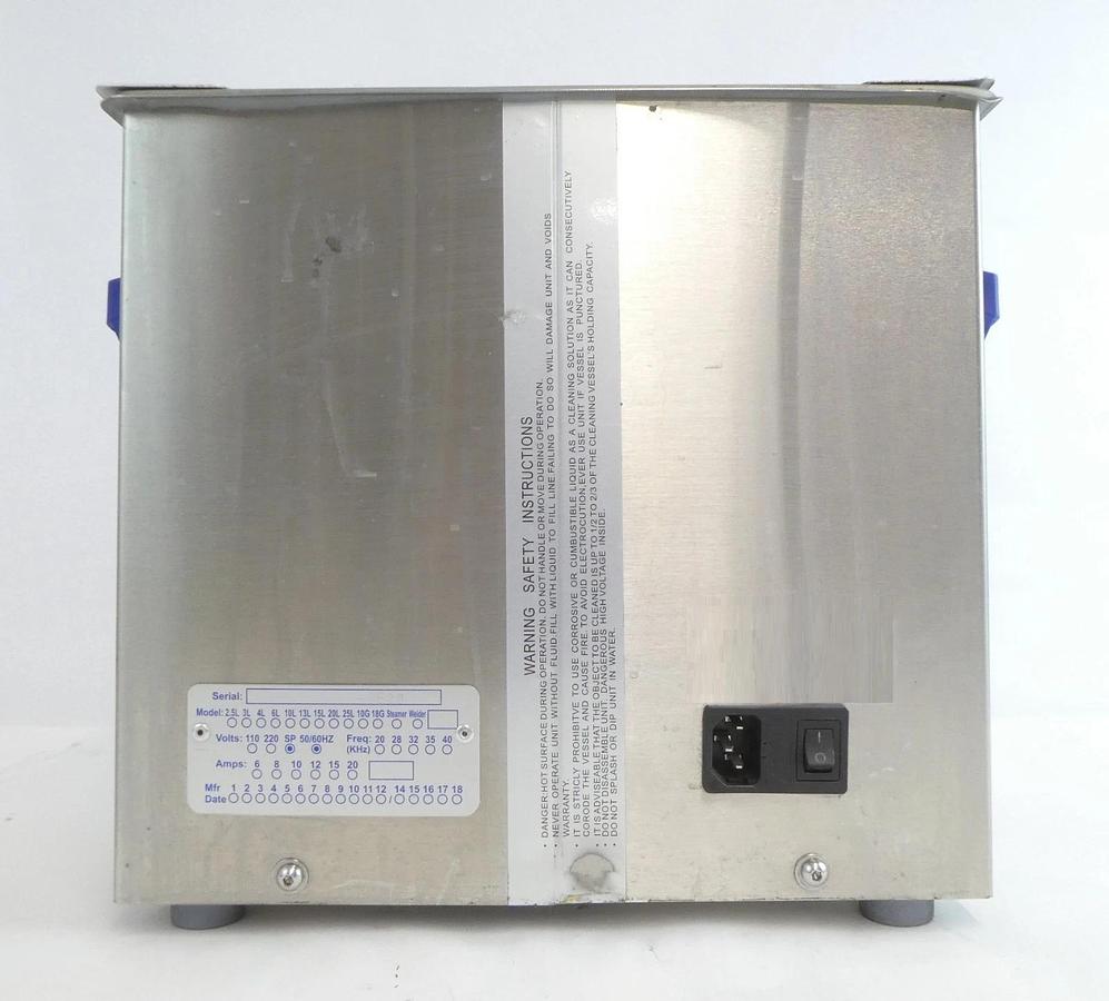 Used SharperTek TOV180-6L Heated Ultrasonic Cleaner Working