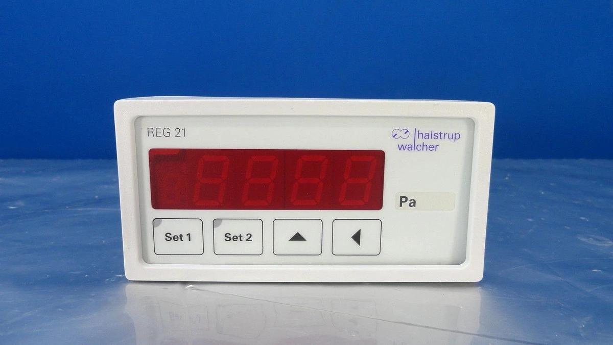 Used Halstrup Walcher REG 21 Differential Pressure Transmitter Used Working