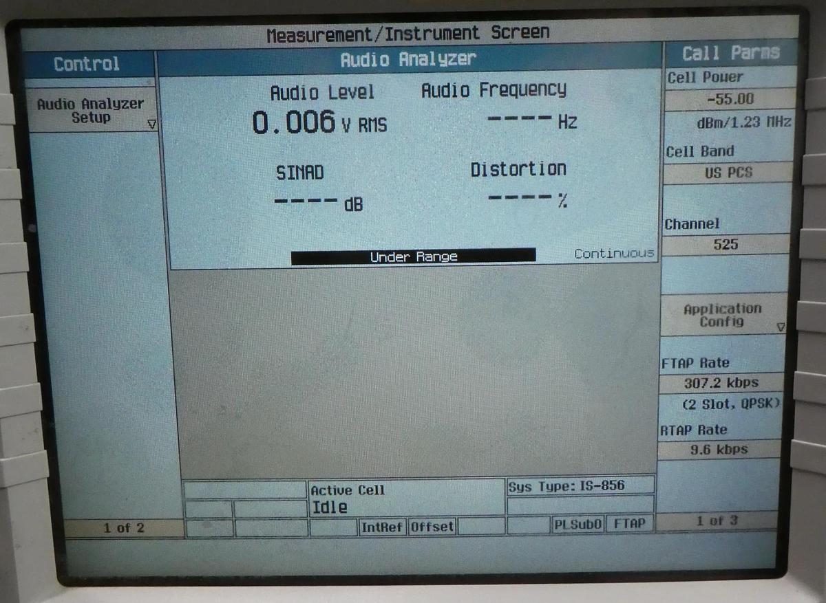 Used Anritsu MT8820C Radio Communication Analyzer GSM W-CDMA CDMA2000 LTE Spare