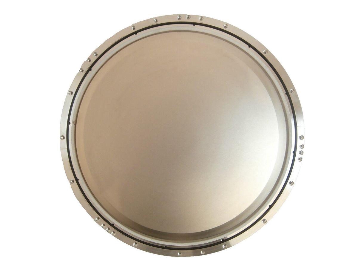 Used Honeywell 092306 300mm 5N Ti Titanium Target 20.625X17.478X1.000X0.500IN Working