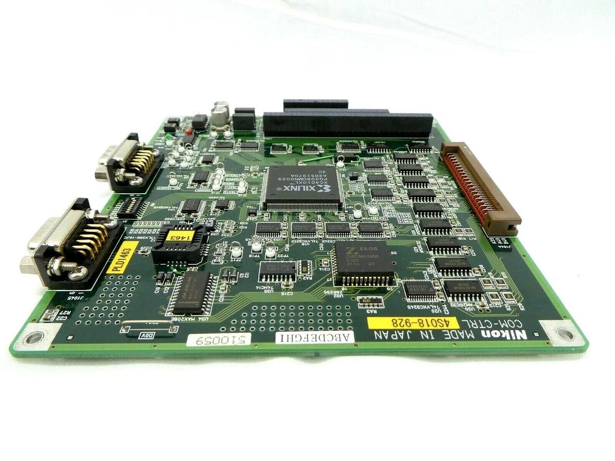 Used Nikon 4S018-928 COM-CTRL Control Board PCB NSR System Working Spare
