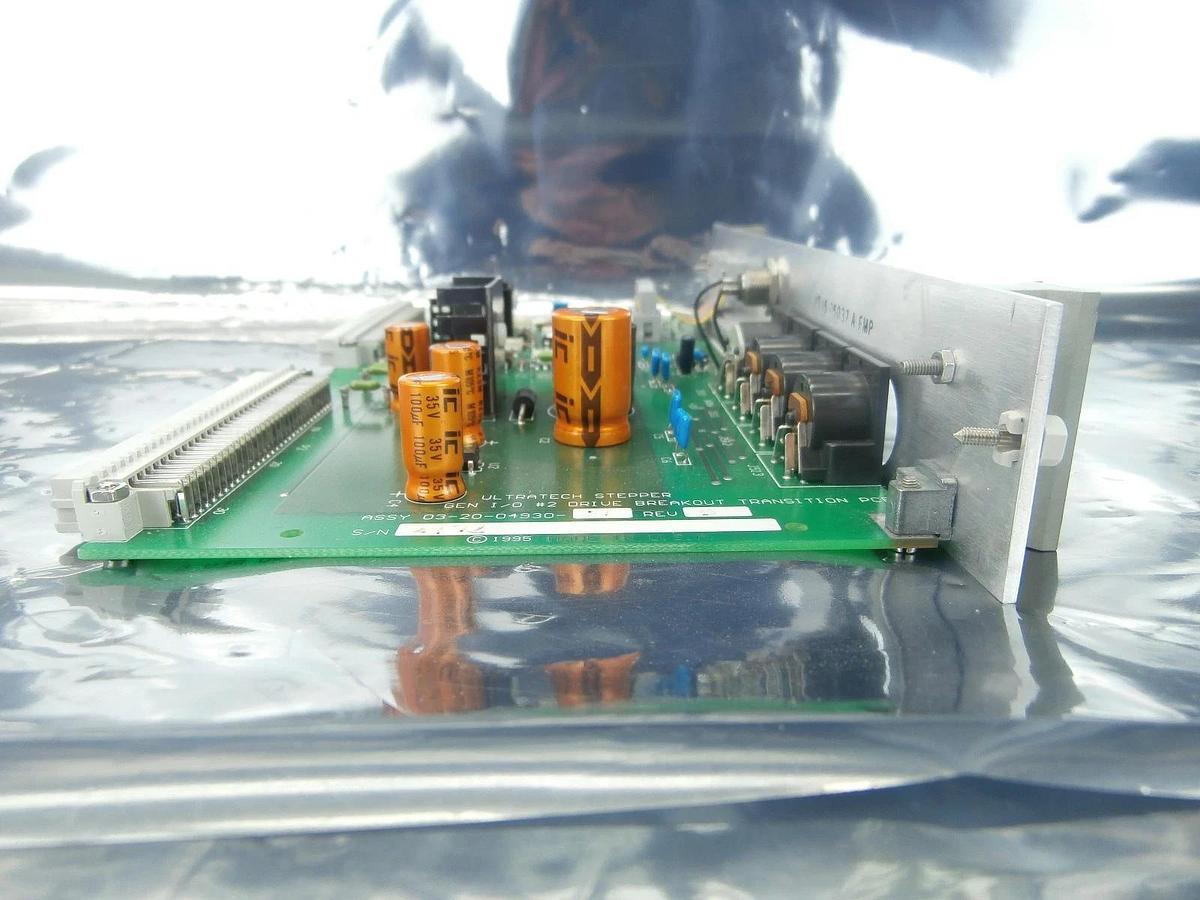 Used Ultratech Stepper 03-20-04930-01 GEN I/O #2 Drive Breakout Transition PCB Card