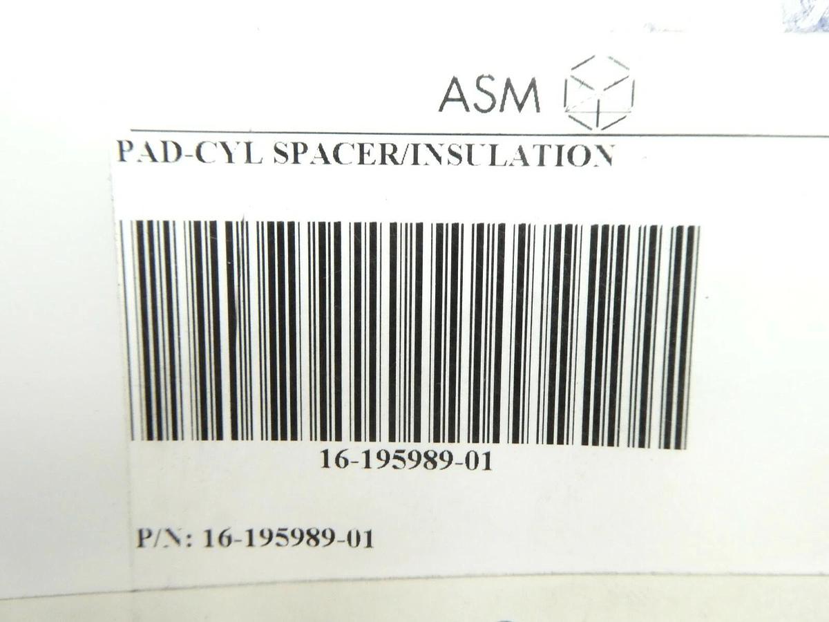 ASM 16-195989-01 Cylinder Spacer/Insulation Pad Reseller Lot of 6 New Surplus