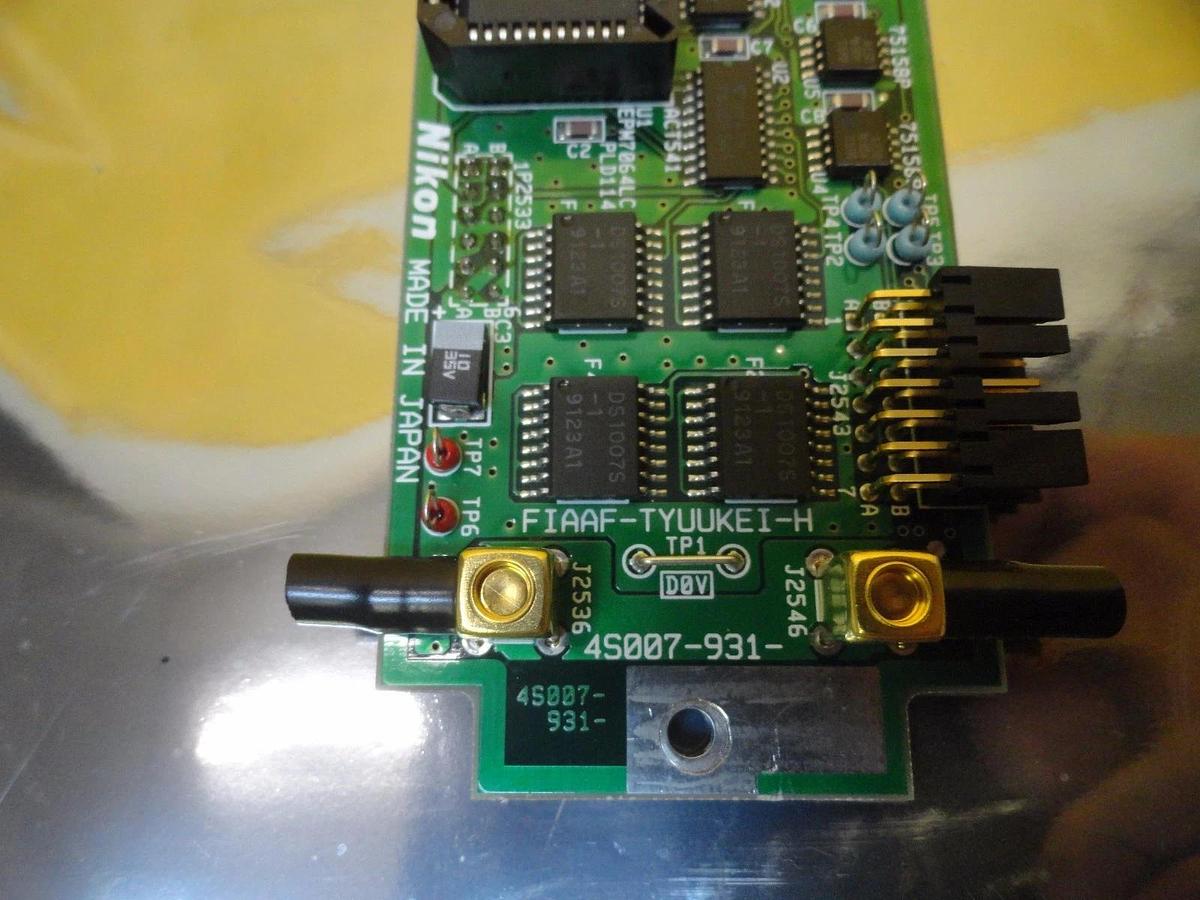 Used Nikon 4S007-931 Interface Board PCB FIAAF-TYUUKEI-H NSR-S204B System Used