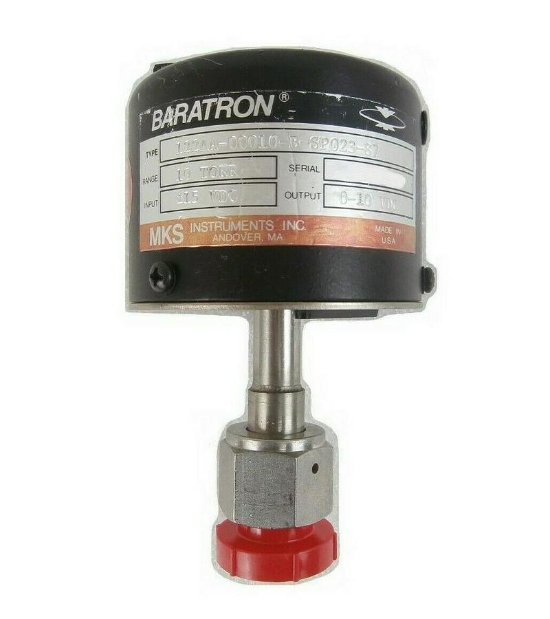Used MKS Instruments 122AA-00010-B-SP023-87 Baratron Transducer Tested Working