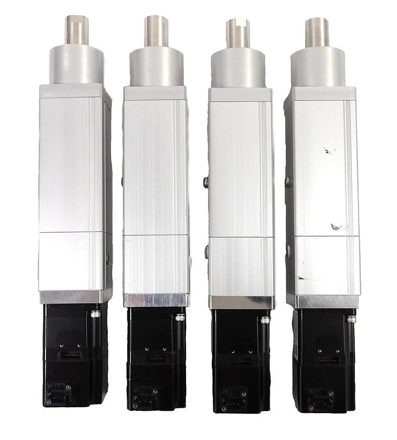 Used Tsubakimoto LPME45-0 Power Cylinder Servo Motor Lot of 4 Working