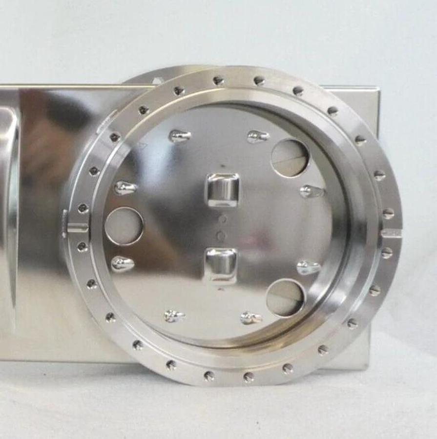 Used VAT 10846-PE24-ATU2 UHV Ultra High Vacuum Chamber Gate Valve Working Surplus