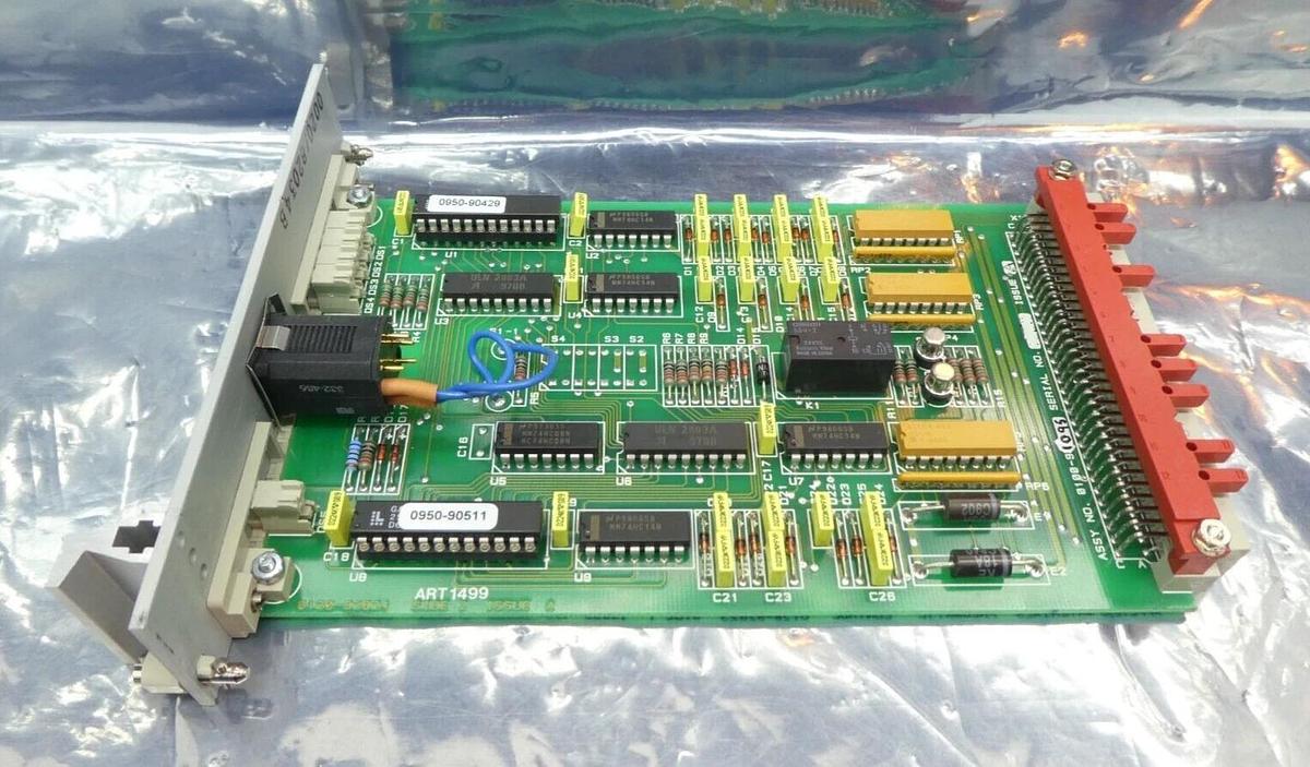 Used AMAT Applied Materials 0100-91095 Pneumatics Control PCB Card Working Surplus