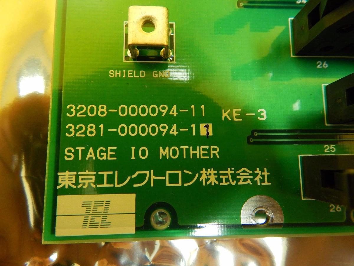 Used TEL Tokyo Electron 3281-000094-11 STAGE IO MOTHER Backplane PCB Used Working